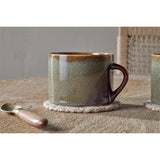 Naav Large Mug - Green & Brown - Set of 2