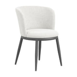 Nova Dining Chair - Ivory with Black