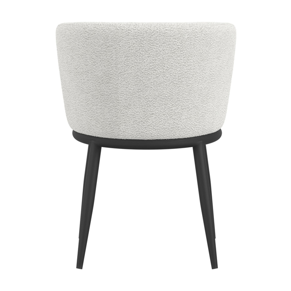 Nova Dining Chair - Ivory with Black