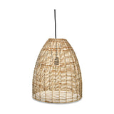 Noko Medium Wicker Conical Pendant Light - Natural