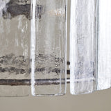 Nauka 3 Light Pendant Light - Aged Bronze & Clear