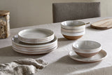 Edo Stoneware Dinner Set - Terracotta - 12 Piece