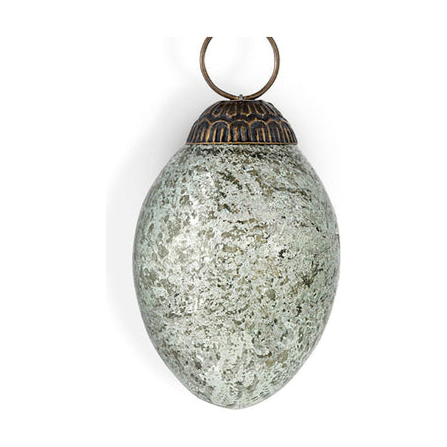 Andai Egg Easter Decoration - Antique Teal - Set of 4