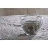 Essan Small Opening Glass Easter Egg Decoration - Clear
