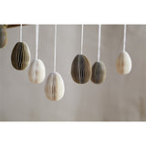 Piani Mini Paper Decoration - Natural & Moss - Set of 12