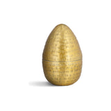 Mutti Opening Egg Easter Decoration - Antique Brass