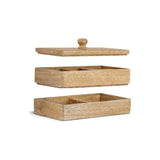 Chanya Mango Wood Jewellery Box - Natural