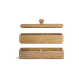 Chanya Mango Wood Jewellery Box - Natural