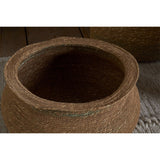 Rana Short Storage Basket - Natural & Moss