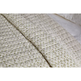Peplu 220 x 140cm Quilted Bedspread - Sage Green