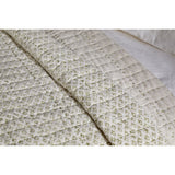 Peplu 220 x 240cm Cotton Quilted Bedspread - Sage Green