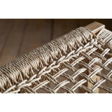 Aamani 70cm Backless Cord Counter Stool - Natural