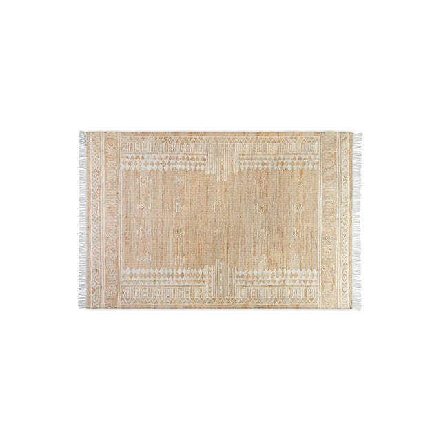 Aqil 200 x 300cm Jute & Cotton Rug - Natural
