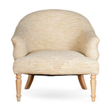 Aranya Cotton & Jute Kilim Armchair - Natural