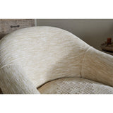 Aranya Cotton & Jute Kilim Armchair - Natural