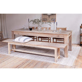 Fioni Extra Large Reclaimed Wood Dining Table - Natural