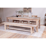 Fioni Extra Large Reclaimed Wood Dining Table - Natural