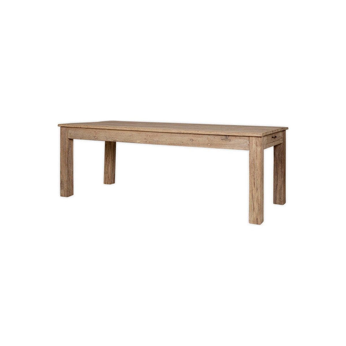 Fioni Extra Large Reclaimed Wood Dining Table - Natural