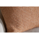 Ilaa 50 x 50cm Striped Wool Cushion Cover - Sand