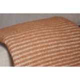 Ilaa Striped Wool Throw - Sand