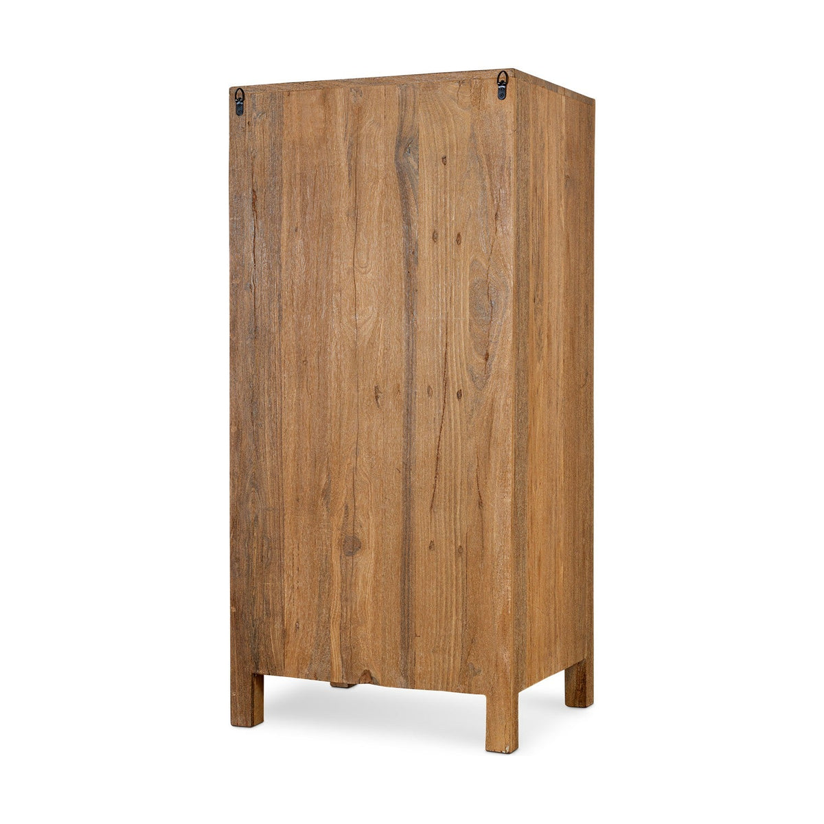 Iya Tallboy Reclaimed Wood Chest of Drawers - Natural