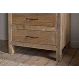 Iya Tallboy Reclaimed Wood Chest of Drawers - Natural