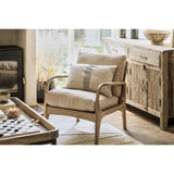 Jaya Acacia Wood & Linen Armchair - Natural
