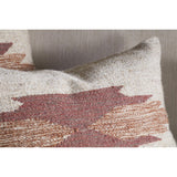 Kabir 60 x 40cm Wool & Cotton Cushion Cover - Rust