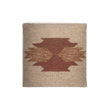 Kabir 50 x 50cm Wool Cushion Cover - Rust