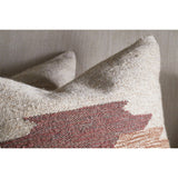 Kabir 50 x 50cm Wool Cushion Cover - Rust
