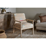 Kavya Kilim Occasional Armchair - Natural
