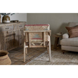 Kavya Kilim Occasional Armchair - Natural