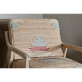 Kavya Kilim Occasional Armchair - Natural