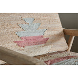 Kavya Kilim Occasional Armchair - Natural