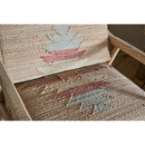 Kavya Kilim Occasional Armchair - Natural