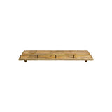 Meera Large Mango Wood Gallery Wall Shelf - Natural