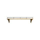 Meera Large Mango Wood Gallery Wall Shelf - Natural
