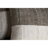 Munir 60 x 40cm Linen Cushion Cover - Charcoal