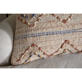 Nila Esha 50 x 50cm Cushion Cover - Rust & Indigo