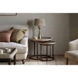 Nisha Reclaimed Wood Nest of 2 Side Tables - Natural
