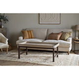 Nisha Reclaimed Wood & Iron Coffee Table - Natural