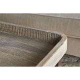 Nisha Reclaimed Wood & Iron Coffee Table - Natural