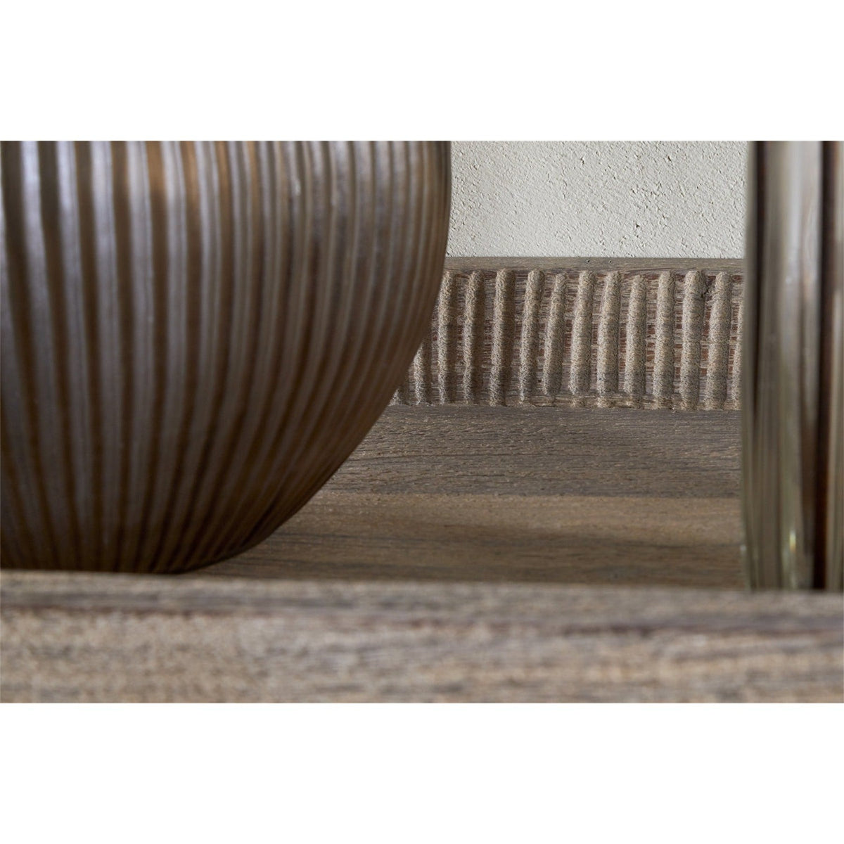 Nisha Reclaimed Wood & Iron Console Table - Natural