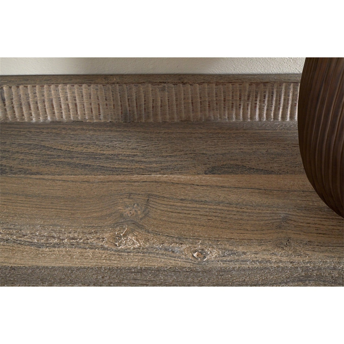 Nisha Reclaimed Wood & Iron Console Table - Natural