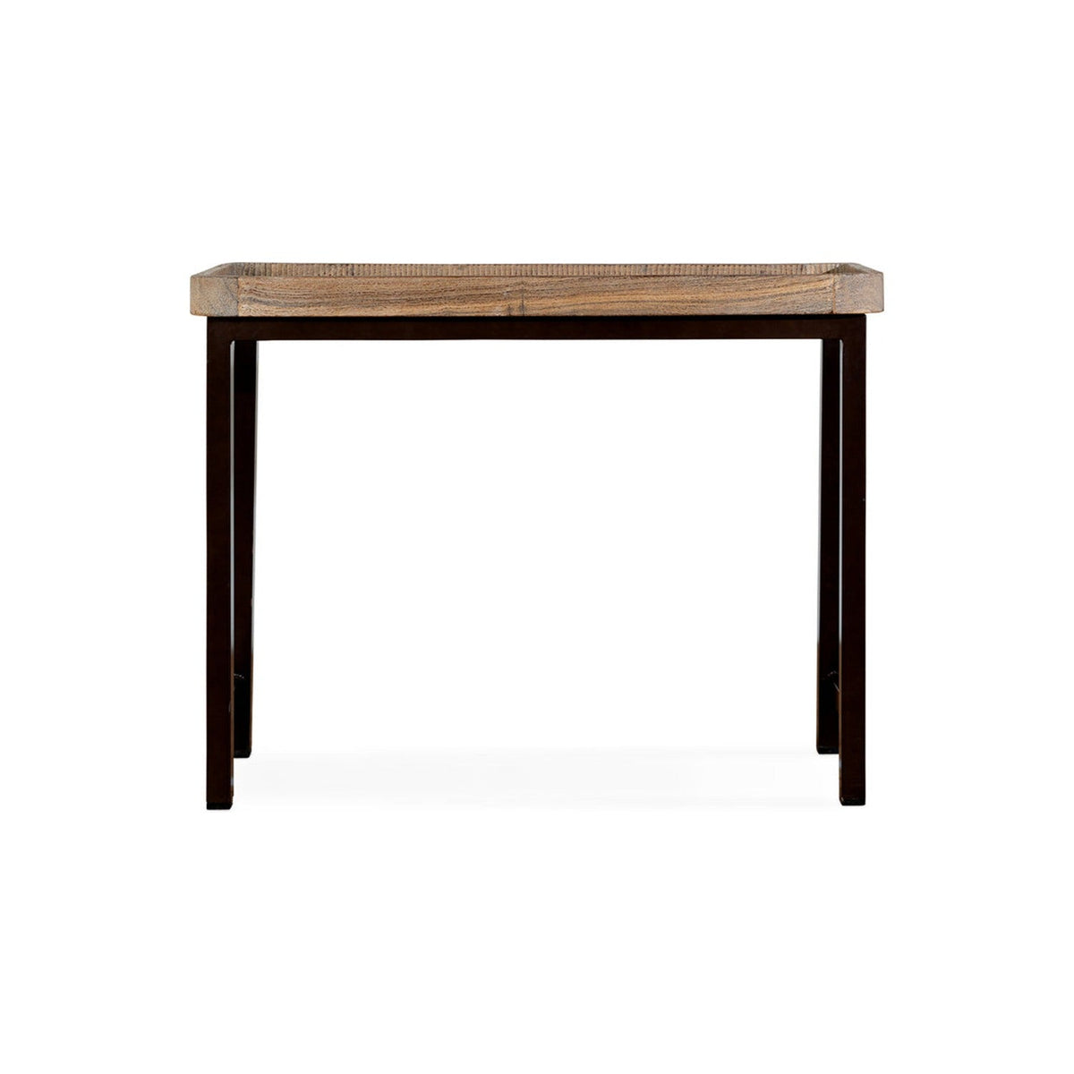 Nisha Reclaimed Wood & Iron Console Table - Natural