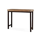 Nisha Reclaimed Wood & Iron Console Table - Natural