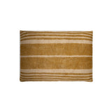 Eesha 60 x 40cm Striped Jute Cushion Cover - Ochre