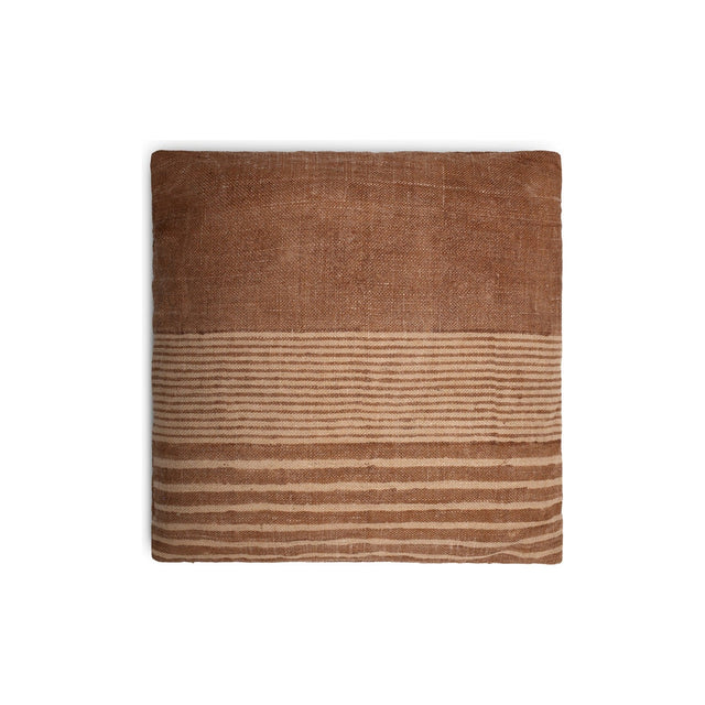 Eesha 50 x 50cm Jute Cushion Cover - Rust