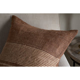 Eesha 50 x 50cm Jute Cushion Cover - Rust
