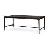 Sita Reclaimed Wood Coffee Table - Chocolate Brown